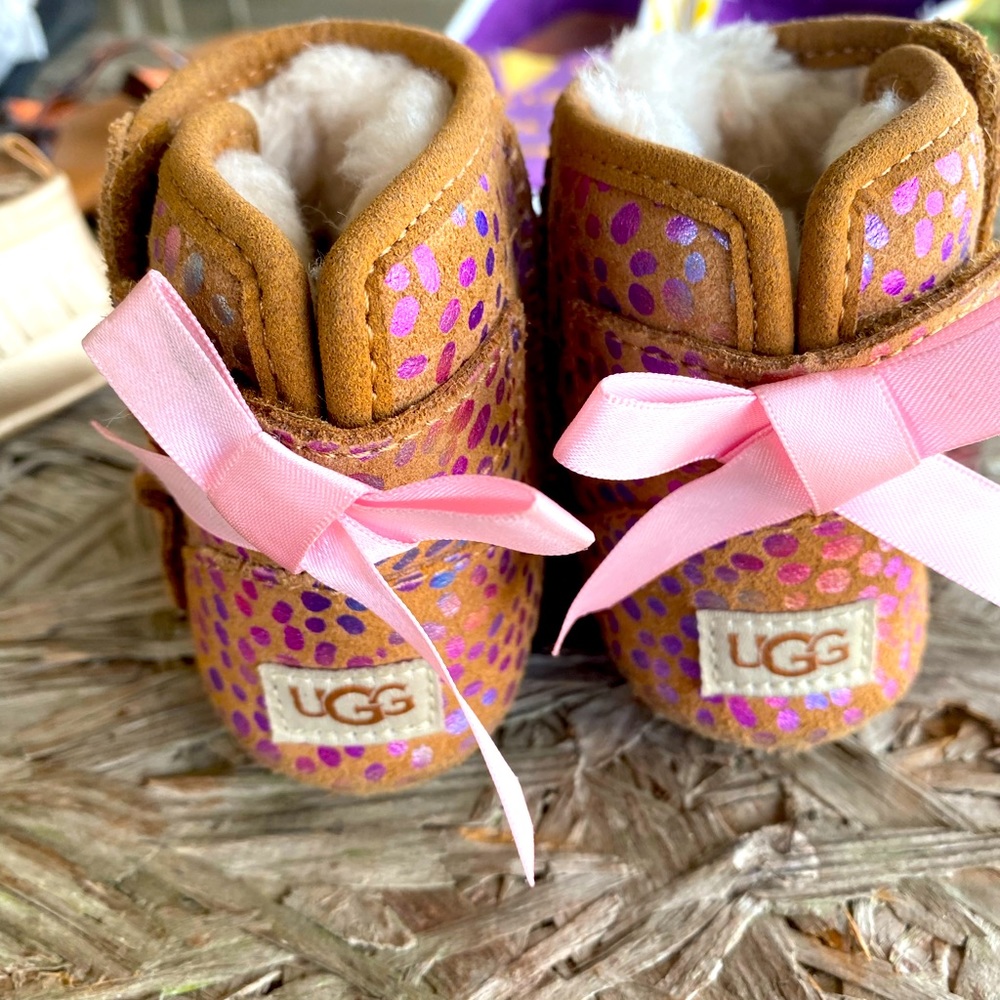 Little girl UGG booties
